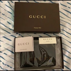 Gucci Guccissima trifold wallet